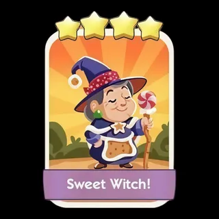 Sweet Witch! 4⭐ Monopoly Go Sticker