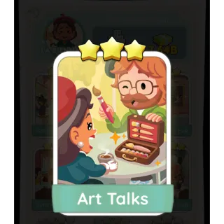 Art Talks Monopoly GO