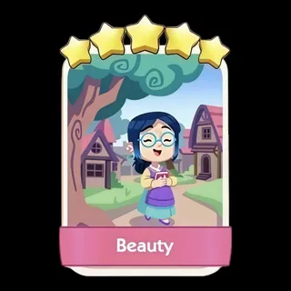 Beauty 5⭐ Monopoly Go Sticker