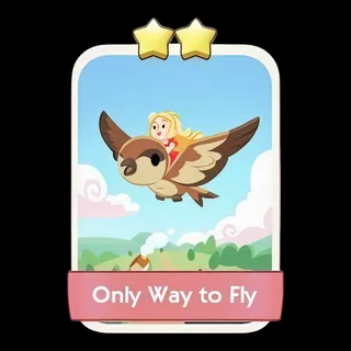 Only Way to Fly 2⭐ Monopoly Go Sticker