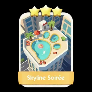 Skyline Soirée Monopoly Go