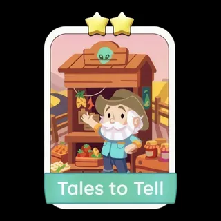 Tales to Tell 2⭐ Monopoly Go Sticker