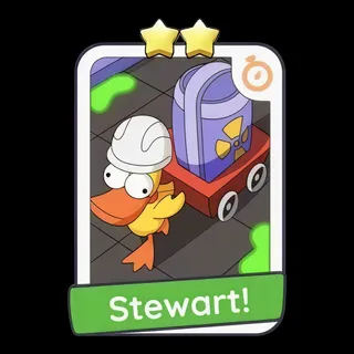 Stewart! 2⭐ Bonus Set Monopoly Go Sticker