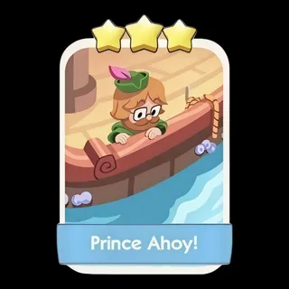 Prince Ahoy! 3⭐ Monopoly Go Sticker