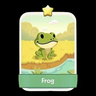 Frog 1⭐ Monopoly Go Sticker