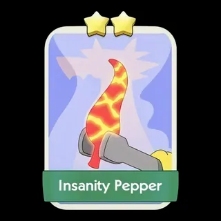 Insanity Pepper 2⭐ Monopoly Go Sticker