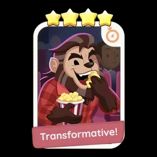 Transformative! 4⭐ Bonus Set Monopoly Go Sticker