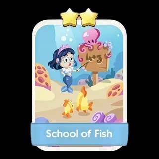 School of Fish Monopoly Go