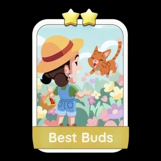 Best Buds 2⭐ Monopoly Go Sticker
