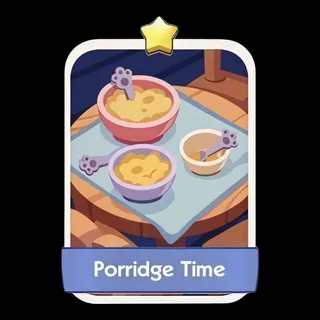 Porridge Time 1⭐ Monopoly Go Sticker