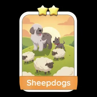 Sheepdogs 2⭐ Monopoly Go Sticker