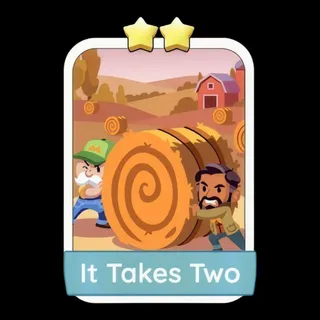 It Takes Two 2⭐ Monopoly Go Sticker