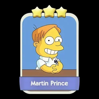 Martin Prince 3⭐ Monopoly Go Sticker