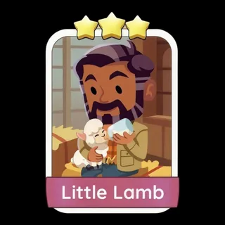 Little Lamb 3⭐ Monopoly Go Sticker