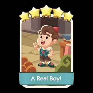 A Real Boy!