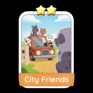 City Friends Monopoly Go