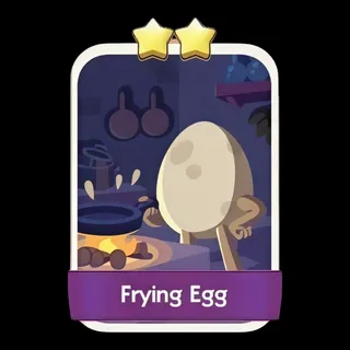 Frying Egg 2⭐ Monopoly Go Sticker