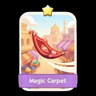 Magic Carpet 1⭐ Monopoly Go Sticker