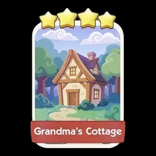 Grandma's Cottage 4⭐ Monopoly Go Sticker