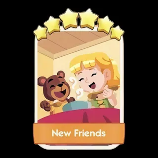 New Friends 6⭐ Monopoly Go Sticker