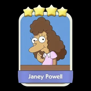 Janey Powell 4⭐ Monopoly Go Sticker