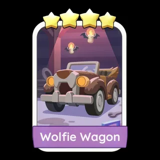 Wolfie Wagon Monopoly Go
