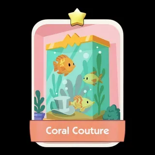 Coral Couture Monopoly Go