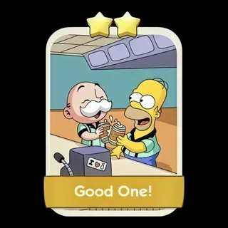 Good One! 2⭐ Monopoly Go Sticker