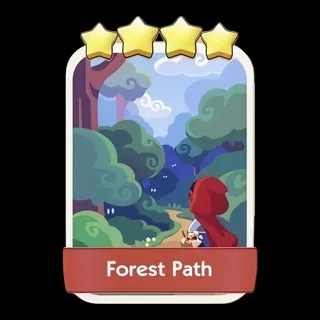 Forest Path 4⭐ Monopoly Go Sticker