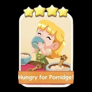 Hungry for Porridge! 4⭐ Monopoly Go Sticker