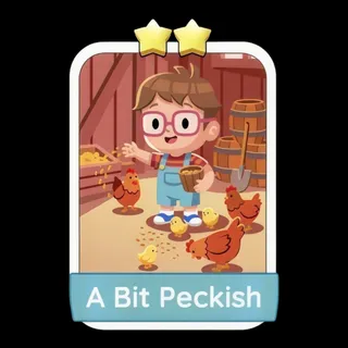 A Bit Peckish 2⭐ Monopoly Go Sticker
