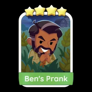 Ben's Prank 4⭐ Monopoly Go Sticker