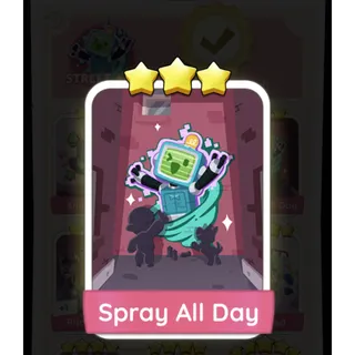 Spray All Day Monopoly GO