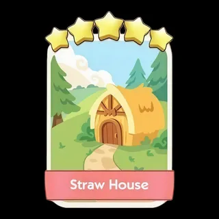 Straw House Monopoly Go