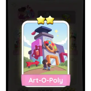 Art-O-Poly Monopoly GO