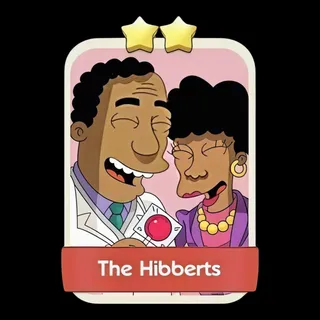 The Hibberts 2⭐ Monopoly Go Sticker