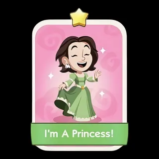 I'm A Princess! 1⭐ Monopoly Go Sticker
