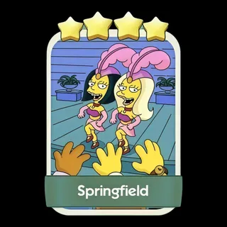 Springfield 4⭐ Monopoly Go Sticker