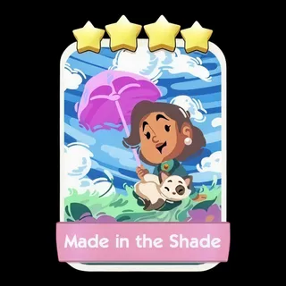 Made in the Shade 4⭐ Monopoly Go Sticker
