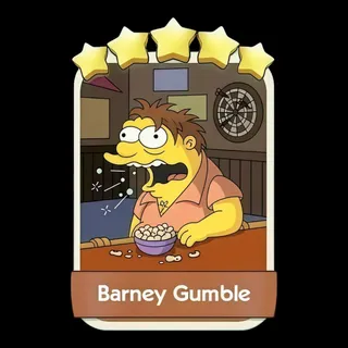 Barney Gumble 5⭐ Monopoly Go Sticker