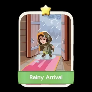 Rainy Arrival 1⭐ Monopoly Go Sticker