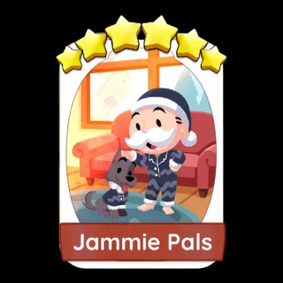 Jammie Pals 6 ⭐ Monopoly Go Sticker