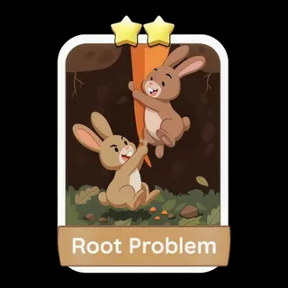 Root Problem 2⭐ Monopoly Go Sticker