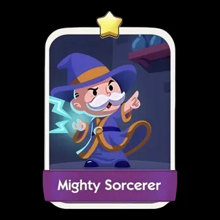 Mighty Sorcerer 1⭐ Monopoly Go Sticker