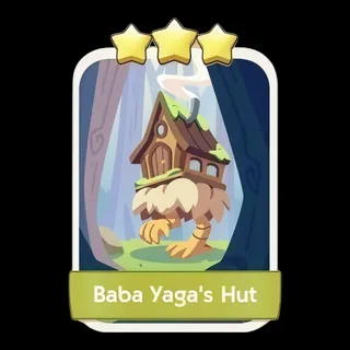 Baba Yaga's Hut 3⭐ Monopoly Go Sticker
