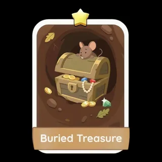 Buried Treasure 1⭐ Monopoly Go Sticker