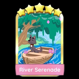 River Serenade 5⭐ Gold Sticker Monopoly Go Golden Blitz