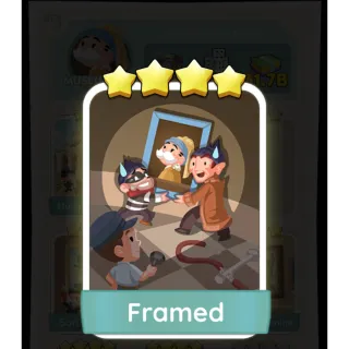 Framed Monopoly GO