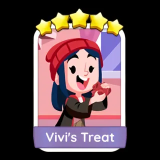 Vivi's Treat 5⭐ Monopoly Go Sticker