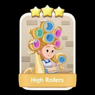 High Rollers 3⭐ Monopoly Go Sticker